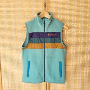 Cotopaxi Fleece Vest - Blue and Orange